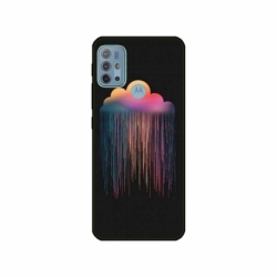 Husa personalizata tip carcasa HQPrint pentru Motorola Moto G30, model Colorful 3, multicolor, S1D1M0298
