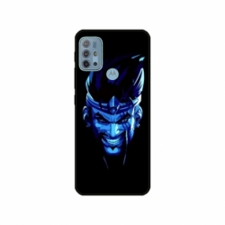 Husa personalizata tip carcasa HQPrint pentru Motorola Moto G30, model Blue King, multicolor, S1D1M0305