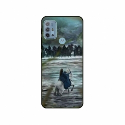 Husa personalizata tip carcasa HQPrint pentru Motorola Moto G30, model Brave, multicolor, S1D1M0310