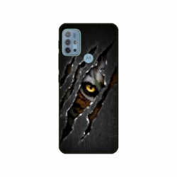 Husa personalizata tip carcasa HQPrint pentru Motorola Moto G30, model Hidden Tiger, multicolor, S1D1M0332