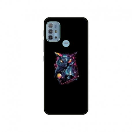 Husa personalizata tip carcasa HQPrint pentru Motorola Moto G30, model Colorful 9, multicolor, S1D1M0333