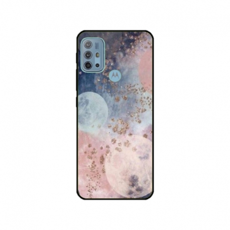 Husa personalizata tip carcasa HQPrint pentru Motorola Moto G30, model Abstract 2, multicolor, S1D1M0335