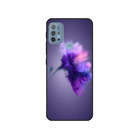 Husa personalizata tip carcasa HQPrint pentru Motorola Moto G30, model Flowers 19, multicolor, S1D1M0340