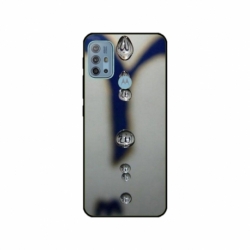 Husa personalizata tip carcasa HQPrint pentru Motorola Moto G30, model Droplets, multicolor, S1D1M0353
