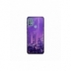 Husa personalizata tip carcasa HQPrint pentru Motorola Moto G30, model Purple Lightning, multicolor, S1D1M0354