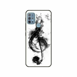 Husa personalizata tip carcasa HQPrint pentru Motorola Moto G30, model Song Notes, multicolor, S1D1M0357