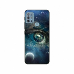 Husa personalizata tip carcasa HQPrint pentru Motorola Moto G30, model Abstract 3, multicolor, S1D1M0362