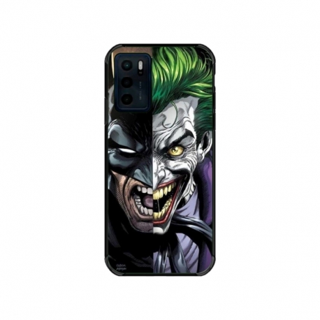 Husa personalizata tip carcasa HQPrint pentru Motorola Moto G42, model Batman VS Joker, multicolor, S1D1M0012