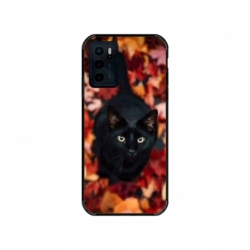 Husa personalizata tip carcasa HQPrint pentru Motorola Moto G42, model Black Cat 3, multicolor, S1D1M0017