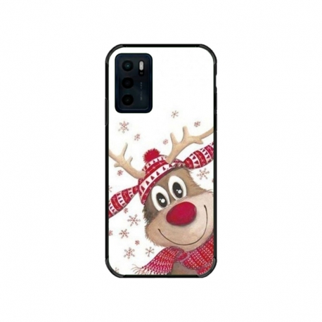 Husa personalizata tip carcasa HQPrint pentru Motorola Moto G42, model Reindeer 3, multicolor, S1D1M0053
