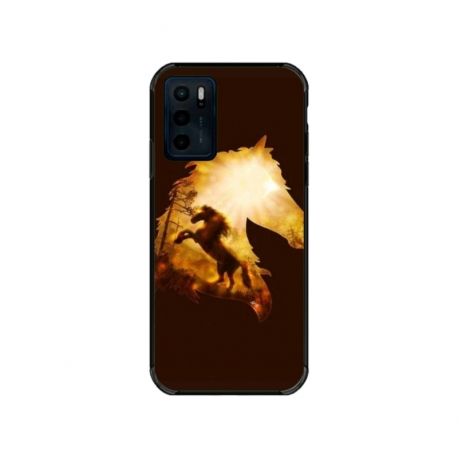 Husa personalizata tip carcasa HQPrint pentru Motorola Moto G42, model Horse 1, multicolor, S1D1M0098