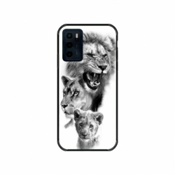 Husa personalizata tip carcasa HQPrint pentru Motorola Moto G42, model Lion 3, multicolor, S1D1M0118
