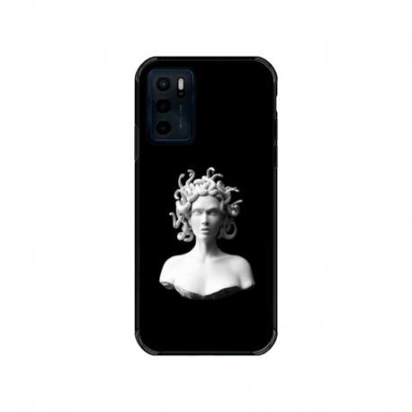 Husa personalizata tip carcasa HQPrint pentru Motorola Moto G42, model Medusa 1, multicolor, S1D1M0121