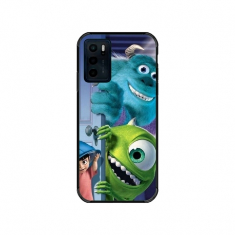 Husa personalizata tip carcasa HQPrint pentru Motorola Moto G42, model Monster INC, multicolor, S1D1M0127