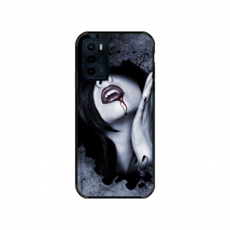 Husa personalizata tip carcasa HQPrint pentru Motorola Moto G42, model Vampire, multicolor, S1D1M0210