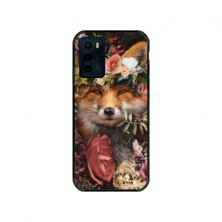 Husa personalizata tip carcasa HQPrint pentru Motorola Moto G42, model Fox, multicolor, S1D1M0213