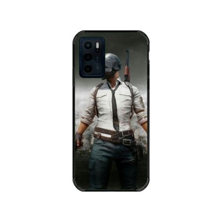 Husa personalizata tip carcasa HQPrint pentru Motorola Moto G42, model PUBG 1, multicolor, S1D1M0214