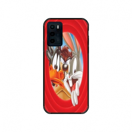 Husa personalizata tip carcasa HQPrint pentru Motorola Moto G42, model Looney Tunes 2, multicolor, S1D1M0227