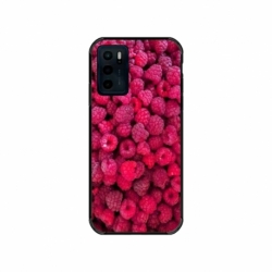 Husa personalizata tip carcasa HQPrint pentru Motorola Moto G42, model Zmeura, multicolor, S1D1M0234
