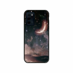 Husa personalizata tip carcasa HQPrint pentru Motorola Moto G42, model Falling Stars, multicolor, S1D1M0269