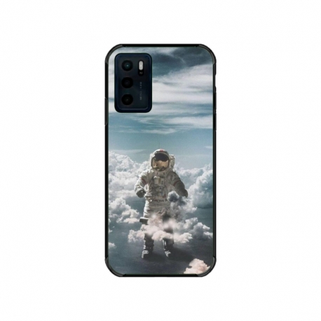 Husa personalizata tip carcasa HQPrint pentru Motorola Moto G42, model Astronaut in the Clouds, multicolor, S1D1M0290