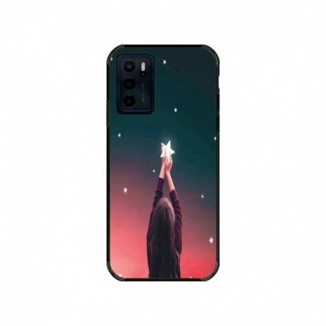 Husa personalizata tip carcasa HQPrint pentru Motorola Moto G42, model Star stealing, multicolor, S1D1M0292