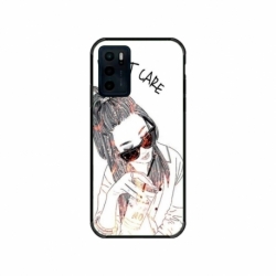 Husa personalizata tip carcasa HQPrint pentru Motorola Moto G42, model I dont care, multicolor, S1D1M0320