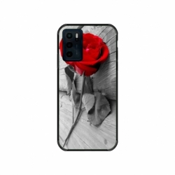 Husa personalizata tip carcasa HQPrint pentru Motorola Moto G42, model Rose, multicolor, S1D1M0384