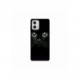 Husa personalizata tip carcasa HQPrint pentru Motorola Moto G53, model Black Cat 1, multicolor, S1D1M0015