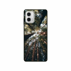 Husa personalizata tip carcasa HQPrint pentru Motorola Moto G53, model Tree perspective, multicolor, S1D1M0079