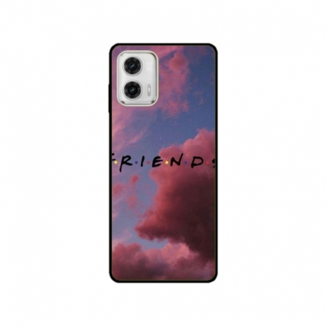 Husa personalizata tip carcasa HQPrint pentru Motorola Moto G53, model FRIENDS 2, multicolor, S1D1M0082