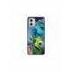 Husa personalizata tip carcasa HQPrint pentru Motorola Moto G53, model Monster INC, multicolor, S1D1M0127