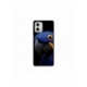 Husa personalizata tip carcasa HQPrint pentru Motorola Moto G53, model Blue Parrot, multicolor, S1D1M0145