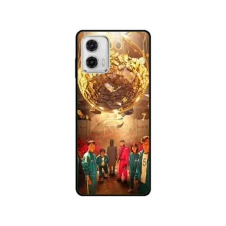 Husa personalizata tip carcasa HQPrint pentru Motorola Moto G53, model Squid Game 11, multicolor, S1D1M0183