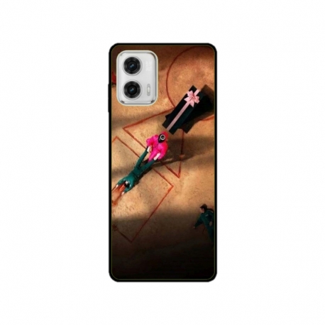Husa personalizata tip carcasa HQPrint pentru Motorola Moto G53, model Squid Game 12, multicolor, S1D1M0184