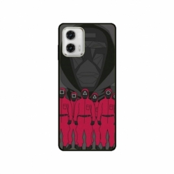 Husa personalizata tip carcasa HQPrint pentru Motorola Moto G53, model Squid Game 15, multicolor, S1D1M0187