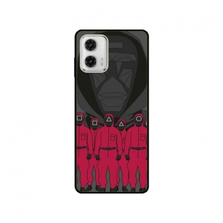 Husa personalizata tip carcasa HQPrint pentru Motorola Moto G53, model Squid Game 15, multicolor, S1D1M0187