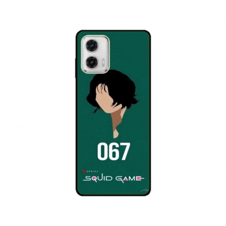 Husa personalizata tip carcasa HQPrint pentru Motorola Moto G53, model Squid Game 16, multicolor, S1D1M0188