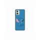 Husa personalizata tip carcasa HQPrint pentru Motorola Moto G53, model Blue Stich, multicolor, S1D1M0192