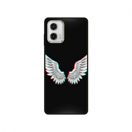 Husa personalizata tip carcasa HQPrint pentru Motorola Moto G53, model Angel, multicolor, S1D1M0219