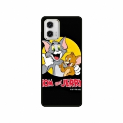 Husa personalizata tip carcasa HQPrint pentru Motorola Moto G53, model Tom and Jerry 4, multicolor, S1D1M0226