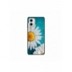 Husa personalizata tip carcasa HQPrint pentru Motorola Moto G53, model Petunia 1, multicolor, S1D1M0235