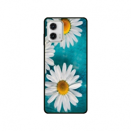 Husa personalizata tip carcasa HQPrint pentru Motorola Moto G53, model Petunia 2, multicolor, S1D1M0239
