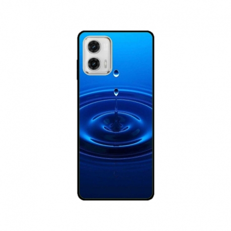 Husa personalizata tip carcasa HQPrint pentru Motorola Moto G53, model Picatura, multicolor, S1D1M0240