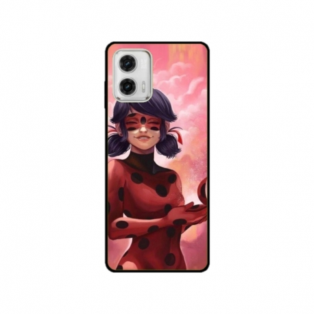 Husa personalizata tip carcasa HQPrint pentru Motorola Moto G73, model Buburuza, multicolor, S1D1M0025