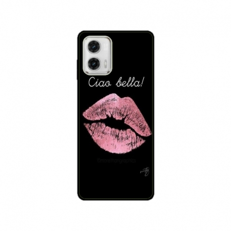 Husa personalizata tip carcasa HQPrint pentru Motorola Moto G53, model Ciao Bella, multicolor, S1D1M0261