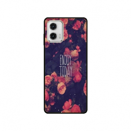 Husa personalizata tip carcasa HQPrint pentru Motorola Moto G73, model Enjoy Today, multicolor, S1D1M0037