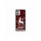 Husa personalizata tip carcasa HQPrint pentru Motorola Moto G73, model Merry Christmas Reindeer 2, multicolor, S1D1M0050