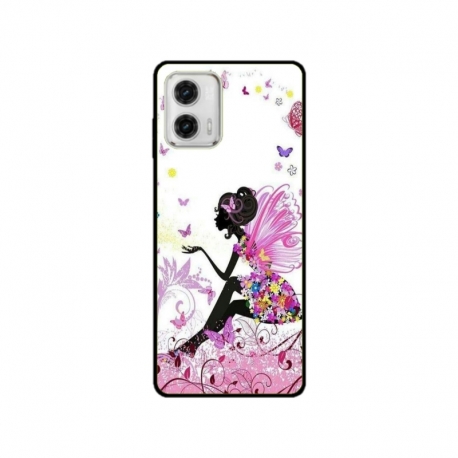 Husa personalizata tip carcasa HQPrint pentru Motorola Moto G53, model Fairy, multicolor, S1D1M0276