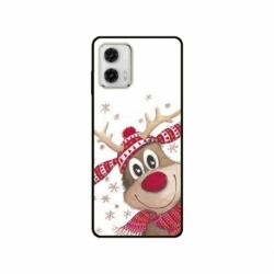 Husa personalizata tip carcasa HQPrint pentru Motorola Moto G73, model Reindeer 3, multicolor, S1D1M0053